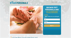 Desktop Screenshot of feetpersonals.com